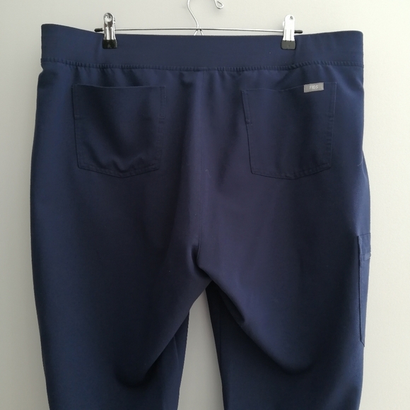 Figs Plus Size Zamora Joggers Medical Scrub Bottoms Navy Blue XXL - Picture 7 of 16